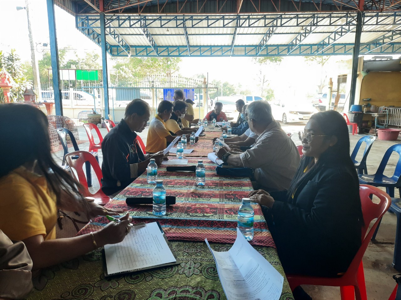 title - ส.ป.ก.ปทุมธานี เข้าร่วมประชุมคณะทำงานขับเคลื่อนงานด้านการเกษตรอำเภอหนองเสือ (Single Command District : SCD) ร่วมกับคณะกรรมการเครือข่ายศูนย์การเรียนรู้การเพิ่มประสิทธิภาพการผลิตสินค้าเกษตร (ศพก.) และแปลงใหญ่ระดับอำเภอ ครั้งที่ 1/2568